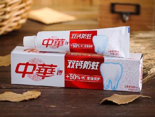 中华双钙防蛀牙膏