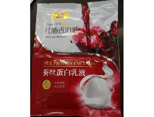 红酒香浴油+蚕丝蛋白乳液