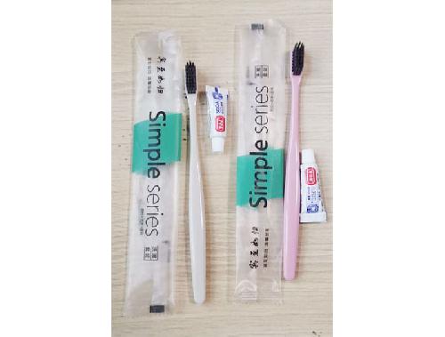 一次性牙刷牙膏套装
